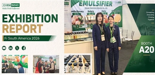 CHEMSINO încheie cu succes Ingrediente alimentare America de Sud 2026
