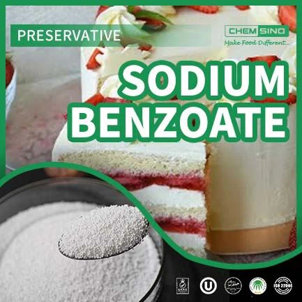 Benzoat de sodiu pentru produse cosmetice și conservant alimentar E211