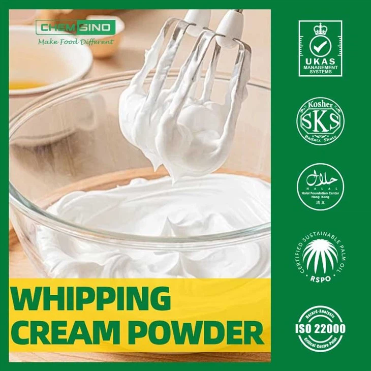 Vegan Whipping Cream Powder for Plant-Based Recipes